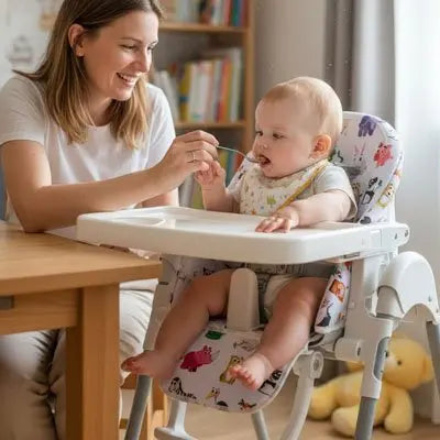 Coussin pour chaise haute | Confort Lavable - Babycute