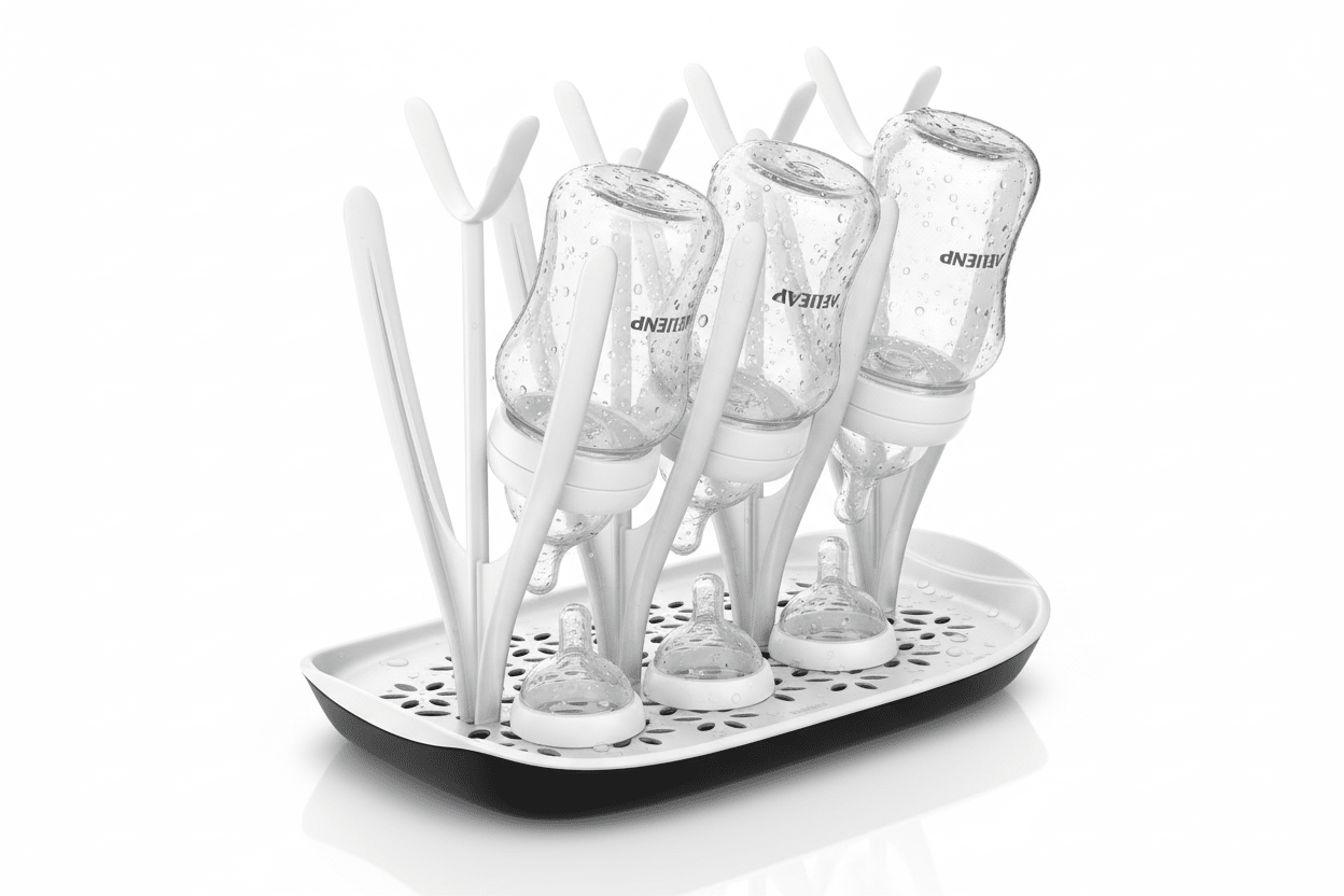 Égouttoir à Biberons Philips Avent SCF149/00 — Séchage Rapide et Hygiénique - Babycute