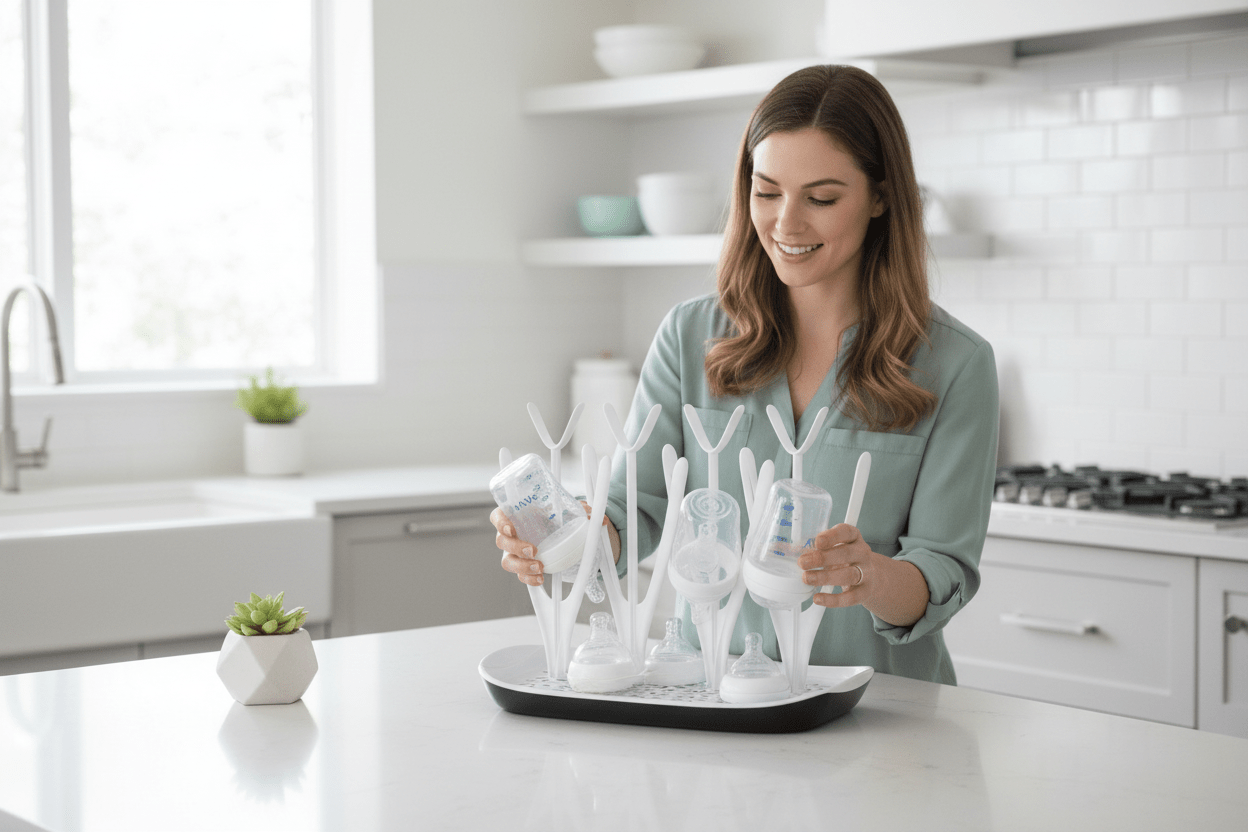 Égouttoir à Biberons Philips Avent SCF149/00 — Séchage Rapide et Hygiénique - Babycute