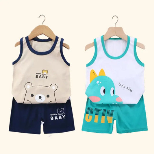 Ensemble Short T Shirt - Babycute
