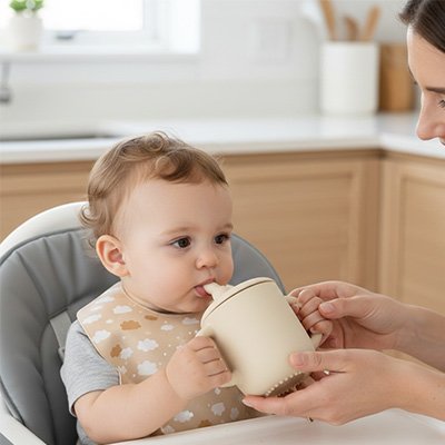 Gobelet bebe anti - fuite | 100% sans BPA - Babycute