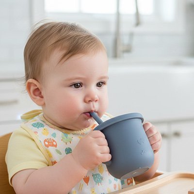 Gobelet bébé antifuite | Ergonomique apprentissage autonomie - Babycute