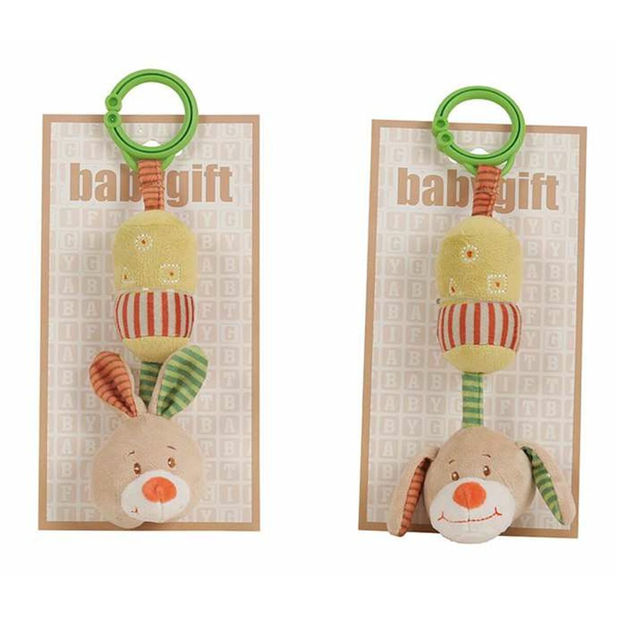 Hochet Baby Lapin Chien Serpent à sonnettes - Bébé, Jouets pour la petite enfance premium pour bébé