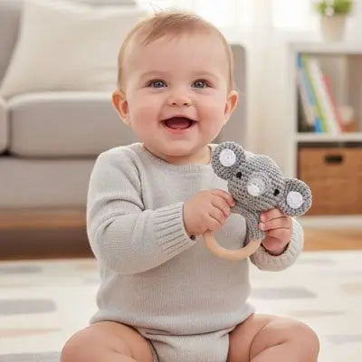 Hochet bébé | Éveil Sensoriel Coloré - Bébé, Activité et divertissement premium pour bébé