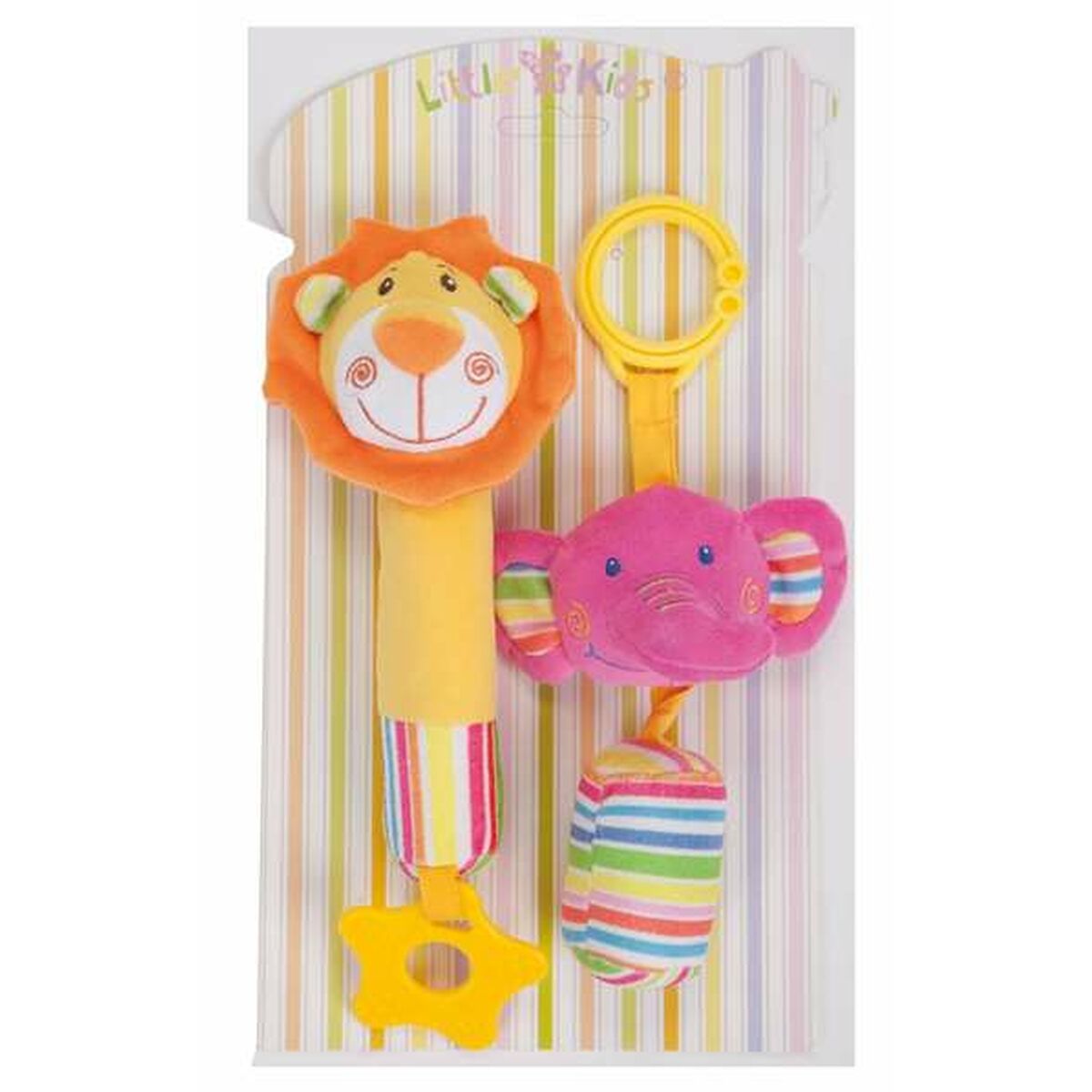 Hochet de dentition pour bébé 2 Unités 18 cm - Bébé, Jouets pour la petite enfance premium pour bébé