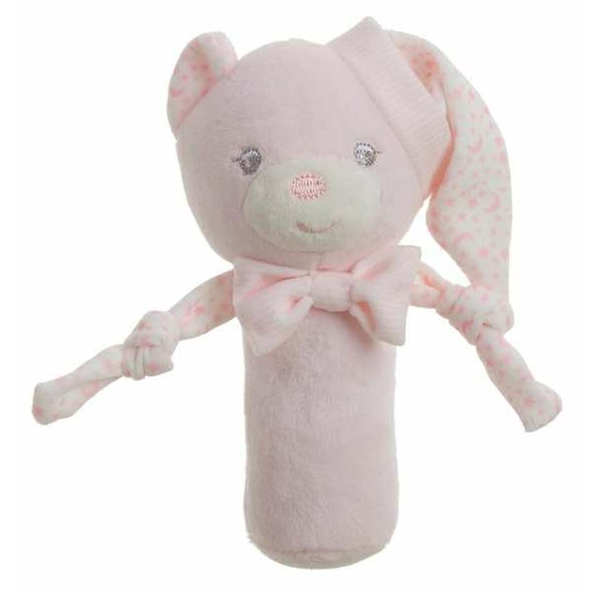 Hochet Sweet Stars Ours Rose 16 cm - Bébé, Jouets pour la petite enfance premium pour bébé