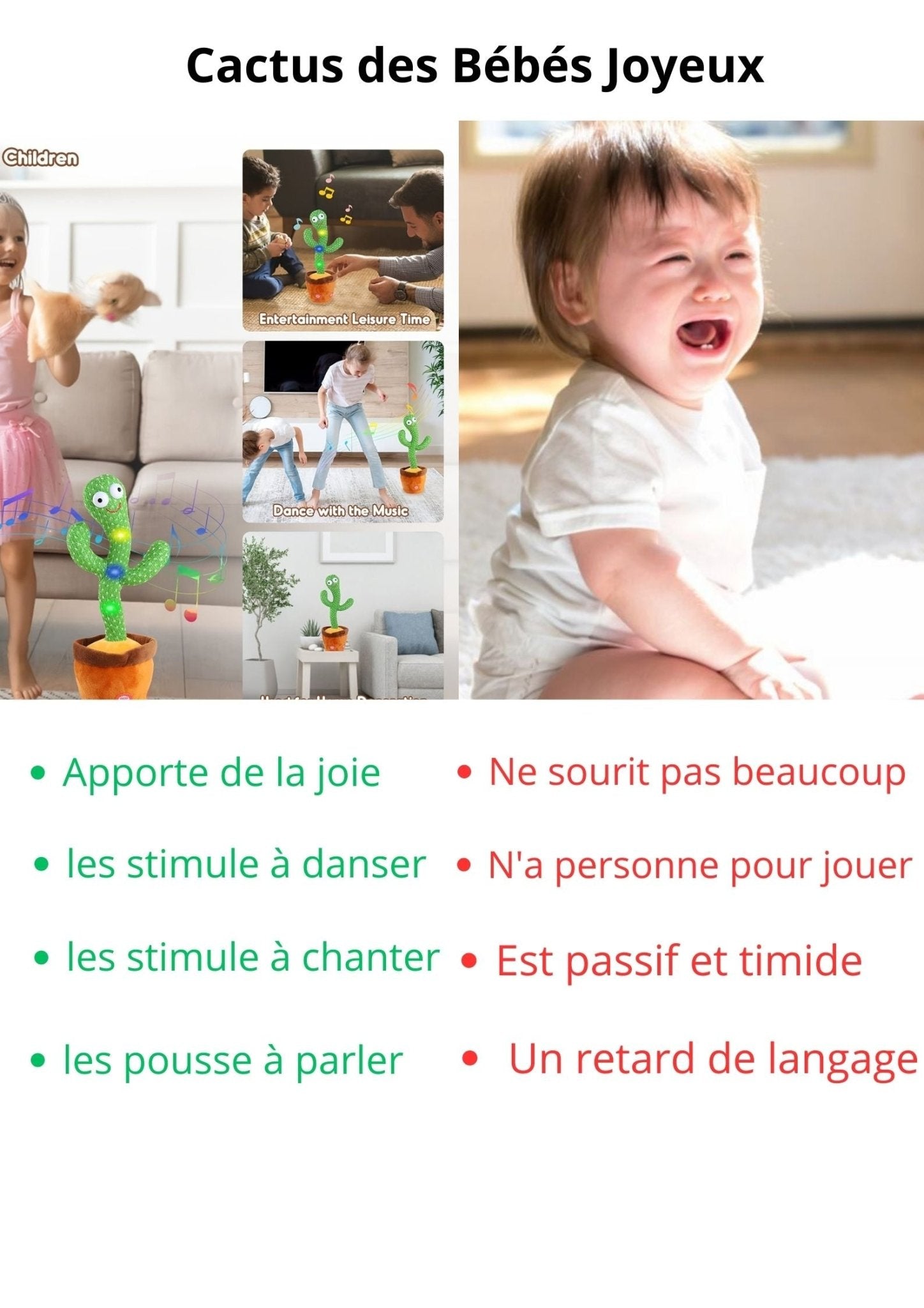 Jouet de cactus - Babycute