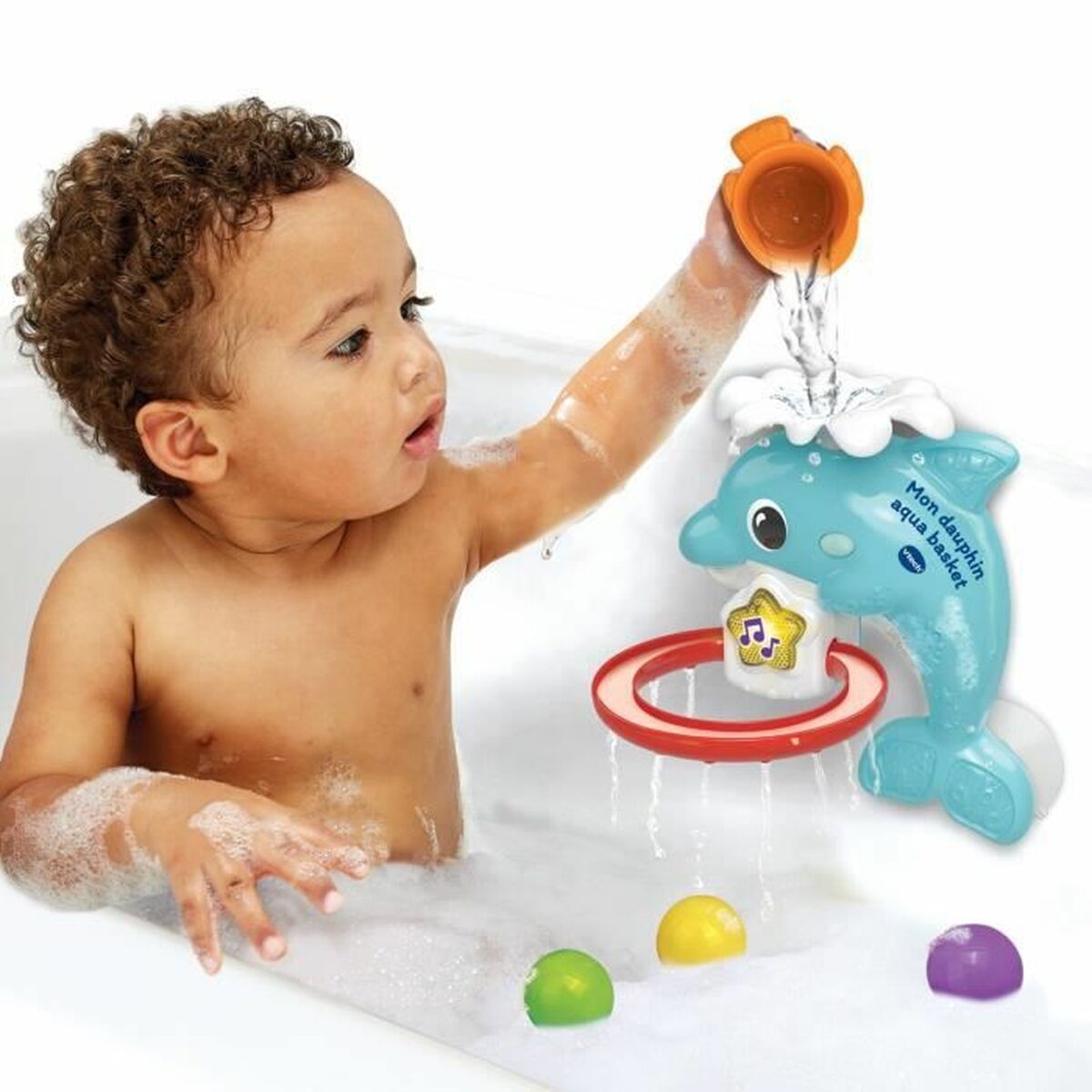 Jouet éducatif Vtech Baby Coffret de Bain empilo rigo l´eu (FR) - Babycute