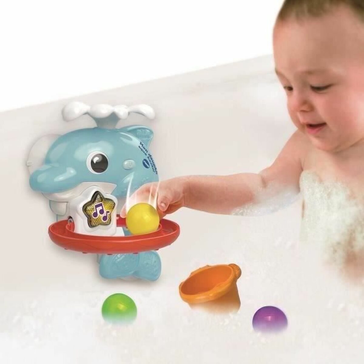 Jouet éducatif Vtech Baby Coffret de Bain empilo rigo l´eu (FR) - Babycute