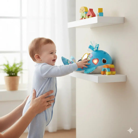 Jouet éducatif Vtech Baby MY MUSICAL WHALE 1 Pièce - Babycute