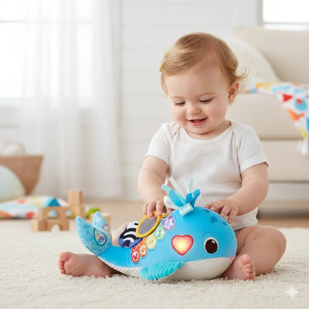Jouet éducatif Vtech Baby MY MUSICAL WHALE 1 Pièce - Babycute