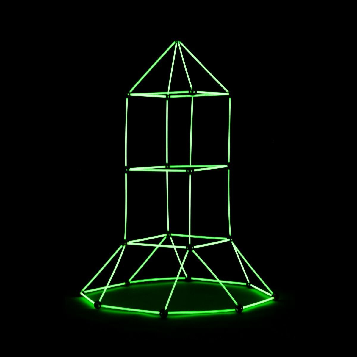 Kit Construction Fort Enfant Fluorescent 85 Pcs - Archikitt InnovaGoods - Jouets et jeux premium pour bébé