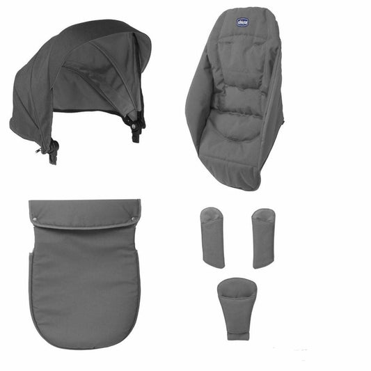 Pack Accessoires Chicco Urban Stroller Anthracite – Confort & Protection - Babycute