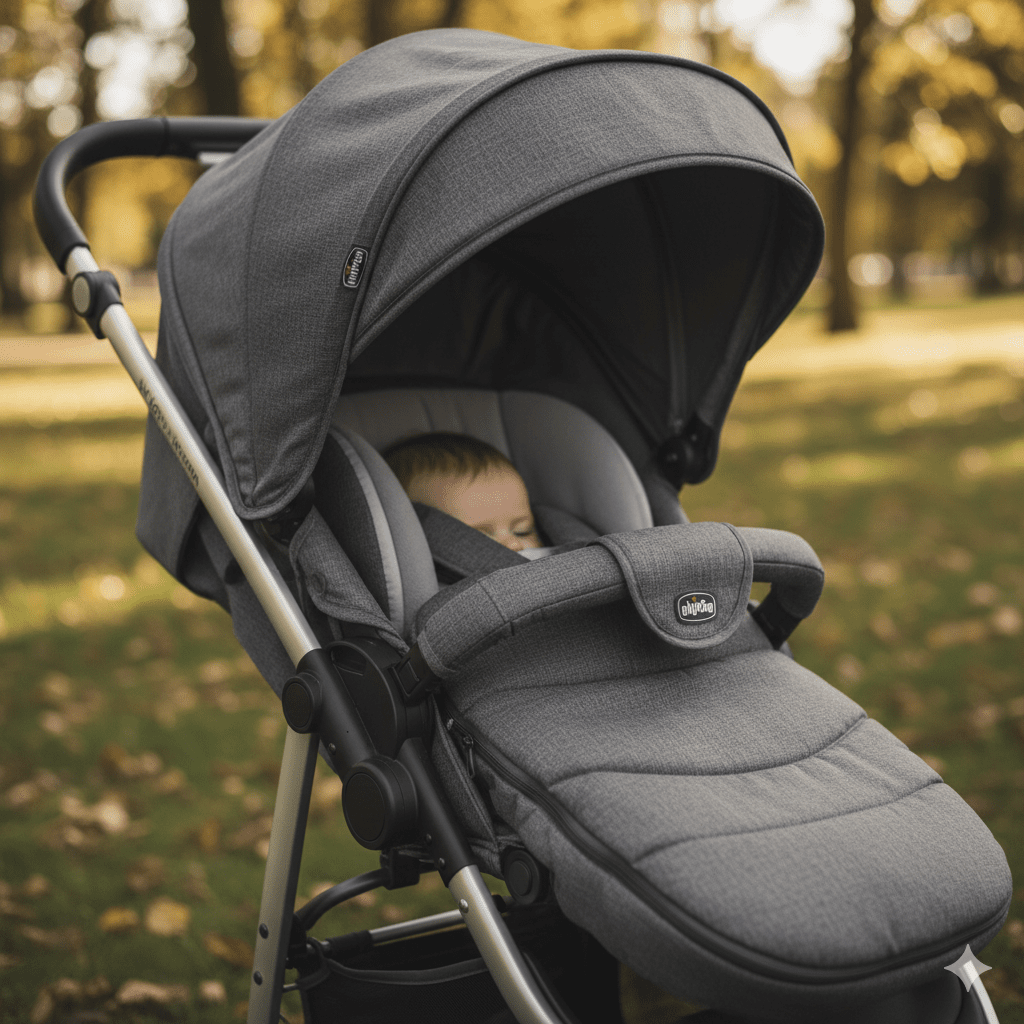 Pack Accessoires Chicco Urban Stroller Anthracite – Confort & Protection - Bébé, Poussettes, landaus et accessoires premium pour bébé