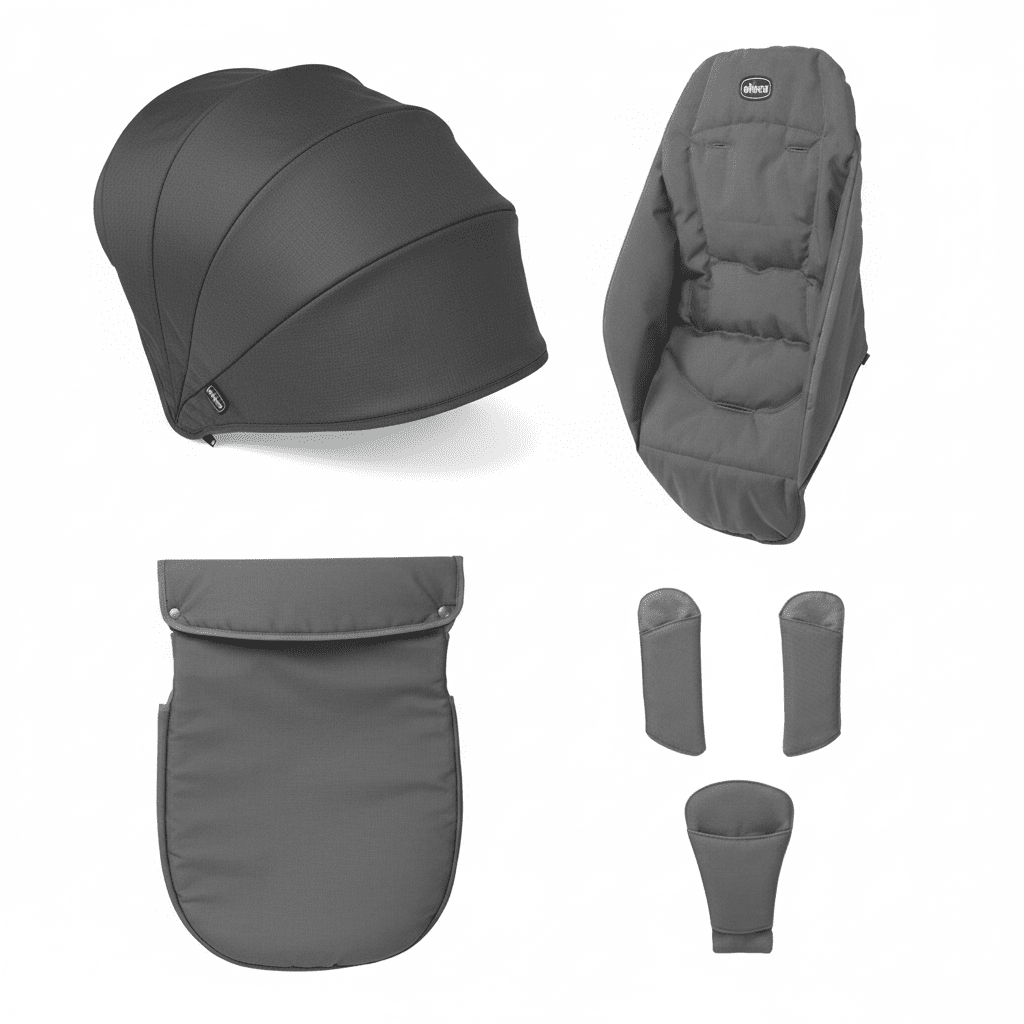 Pack Accessoires Chicco Urban Stroller Anthracite – Confort & Protection - Bébé, Poussettes, landaus et accessoires premium pour bébé