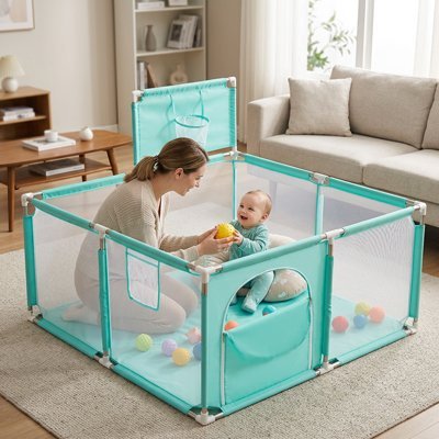 Parc bébé | Sécurisé et Spacieux - Babycute