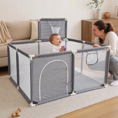 Parc bébé | Sécurisé et Spacieux - Babycute