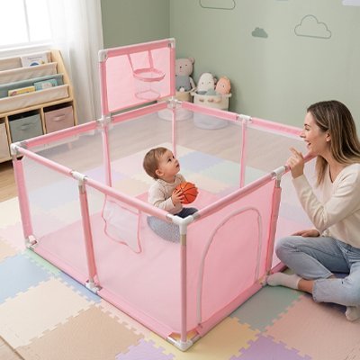 Parc bébé | Sécurisé et Spacieux - Babycute