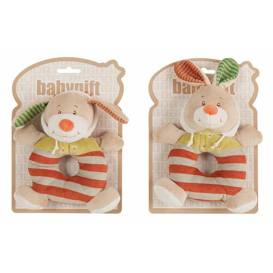 Peluche Hochet Chien Lapin - Babycute