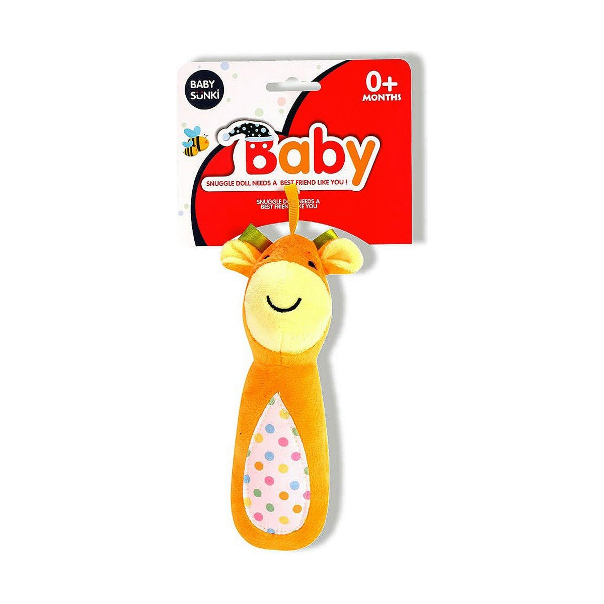 Peluche Hochet Reig Girafe 20 cm - Bébé, Jouets pour la petite enfance premium pour bébé