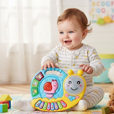 Piano bebe | Éveil Musical Coloré - Babycute