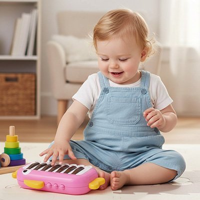 Piano bébé | Éveil Musical Interactif - Babycute