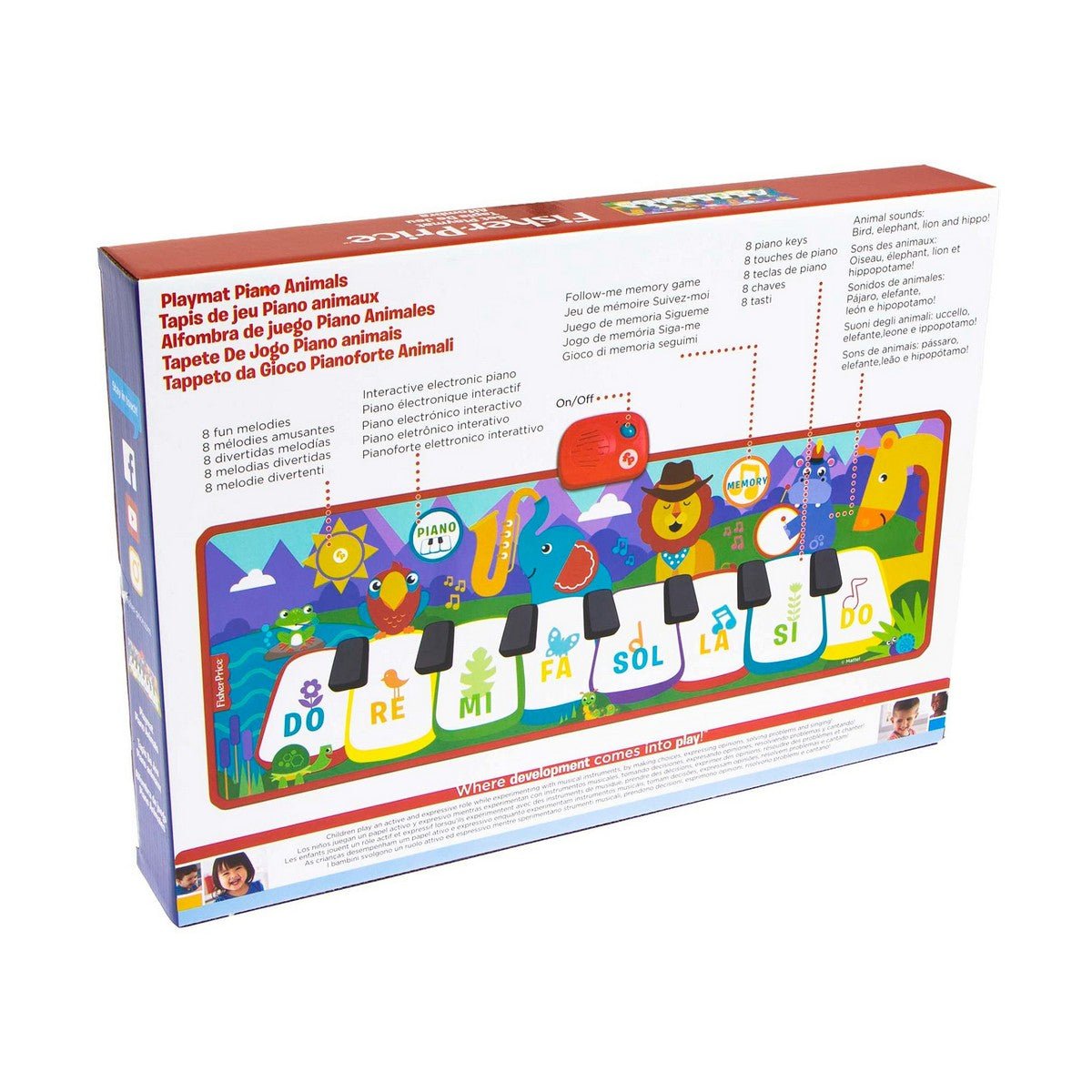 Piano Éducatif Apprentissage Fisher-Price   Musique - Jouets et jeux, Instruments de musique pour enfants premium pour bébé