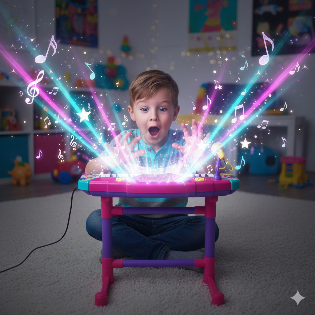 Piano Électronique Barbie Banquette - Babycute