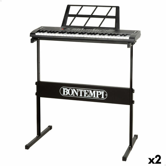 Piano Électronique Bontempi 68 x 88 x 38 cm (2 Unités) - Jouets et jeux, Instruments de musique pour enfants premium pour bébé