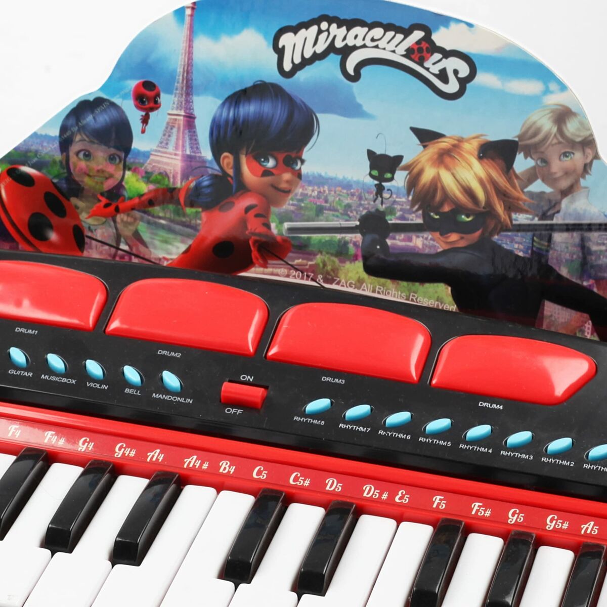 Piano Électronique Lady Bug Rouge - Jouets et jeux, Instruments de musique pour enfants premium pour bébé