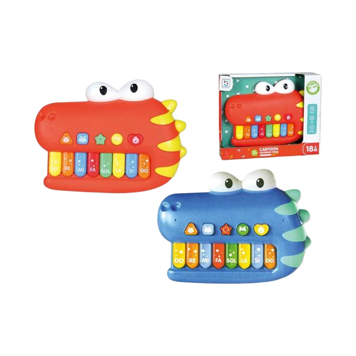 Piano jouet 21 x 15 x 3 cm - Jouets et jeux, Instruments de musique pour enfants premium pour bébé