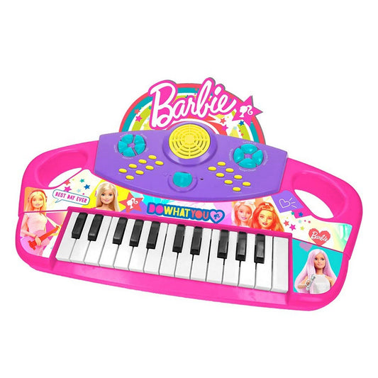Piano jouet Barbie Piano Électronique (3 Unités) - Babycute