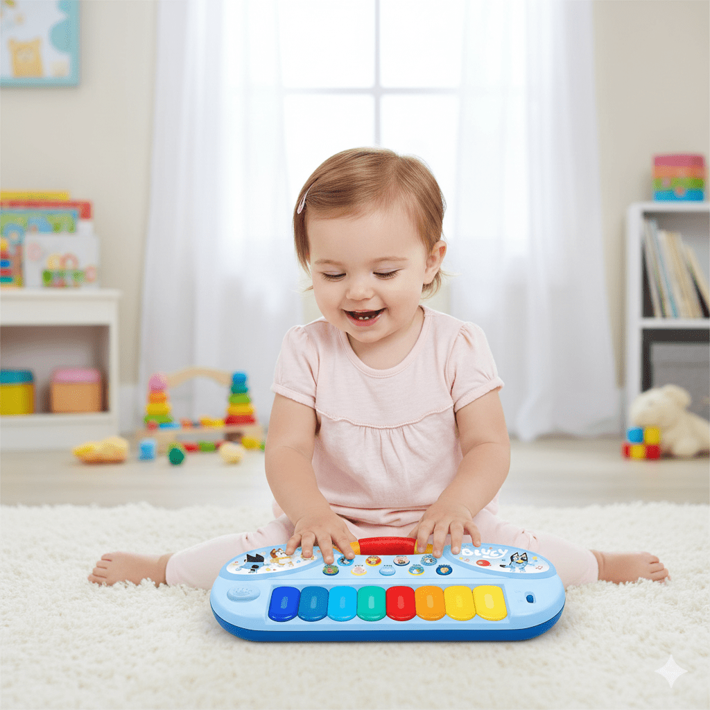 Piano jouet Bluey - Jouets et jeux, Instruments de musique pour enfants premium pour bébé
