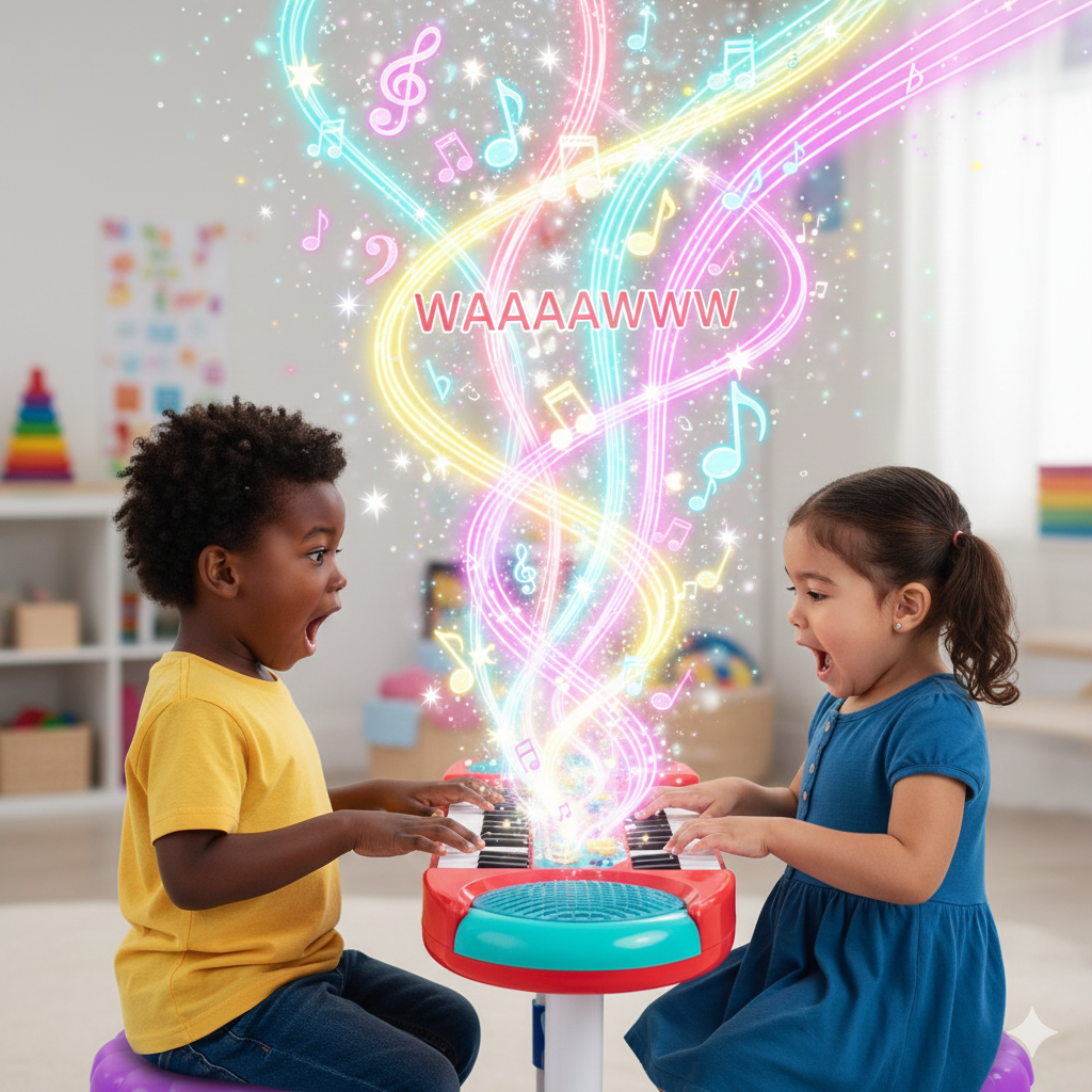 Piano jouet Peppa Pig Microphone Banquette - Babycute