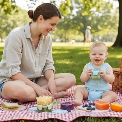 Pot conservation bébé | Hermétique réutilisable - Bébé, Allaitement et alimentation premium pour bébé