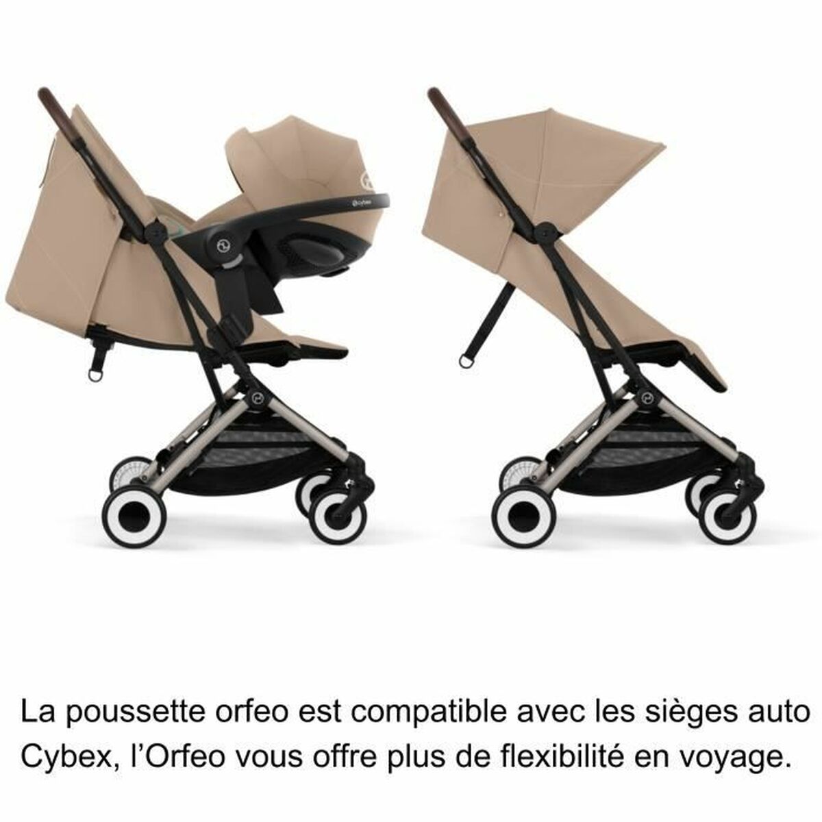 Poussette pour bébé Cybex Beige - Babycute