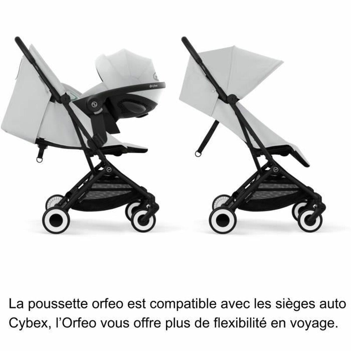 Poussette pour bébé Cybex Gris clair - Babycute