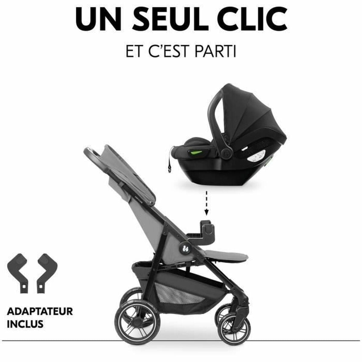 Poussette pour bébé Hauck - Babycute