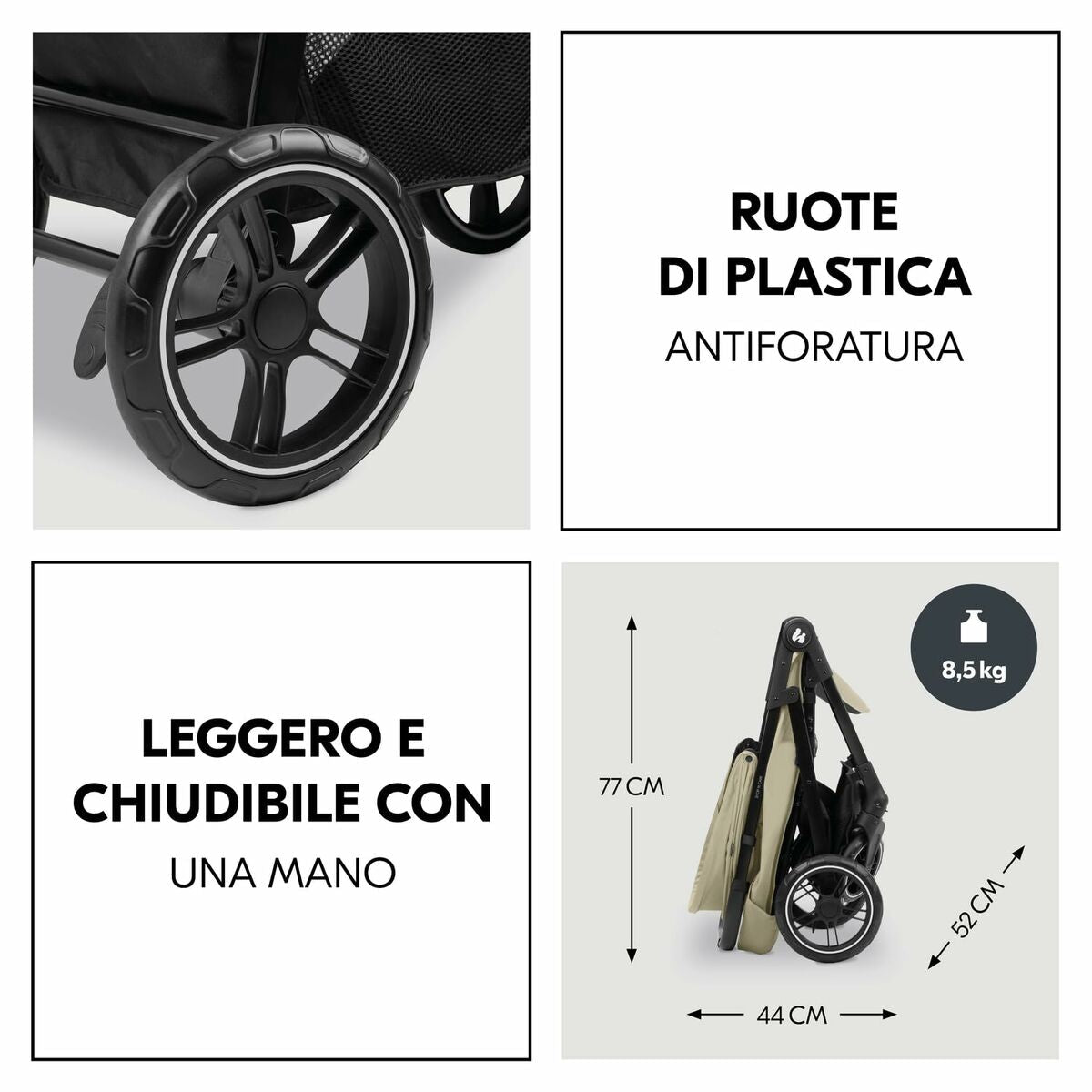 Poussette pour bébé Hauck - Babycute