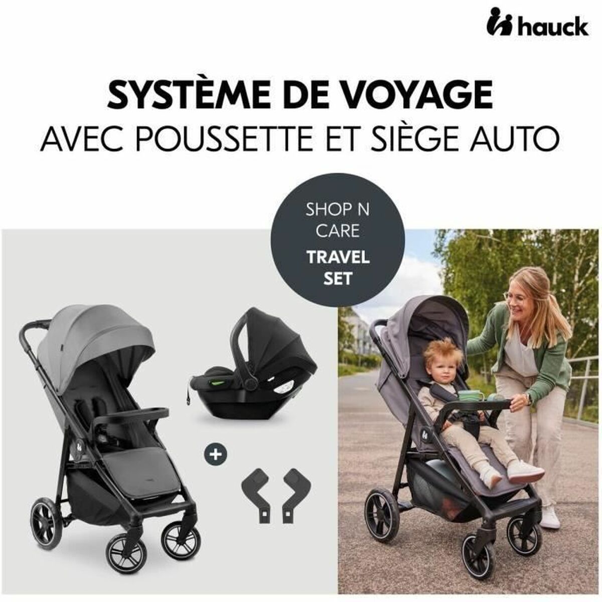 Poussette pour bébé Hauck - Babycute