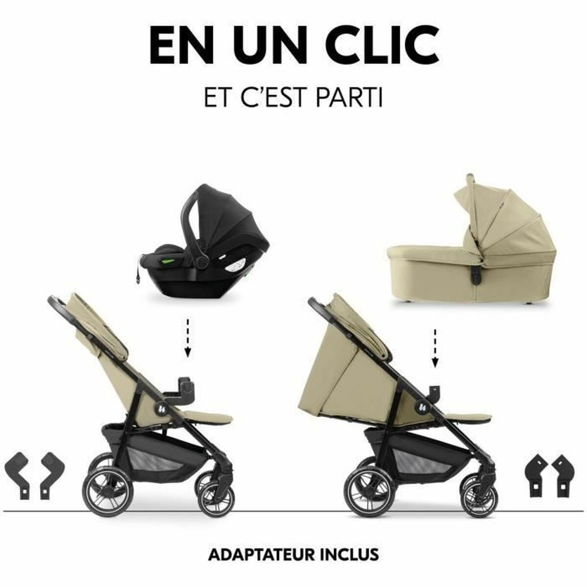 Poussette pour bébé Hauck - Babycute