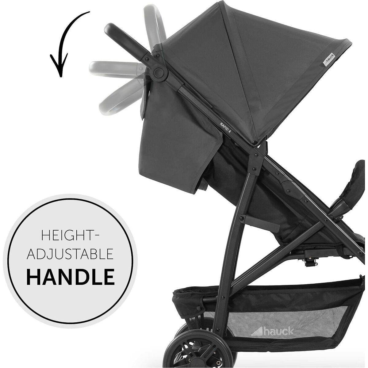Poussette pour bébé Hauck Gris - Babycute