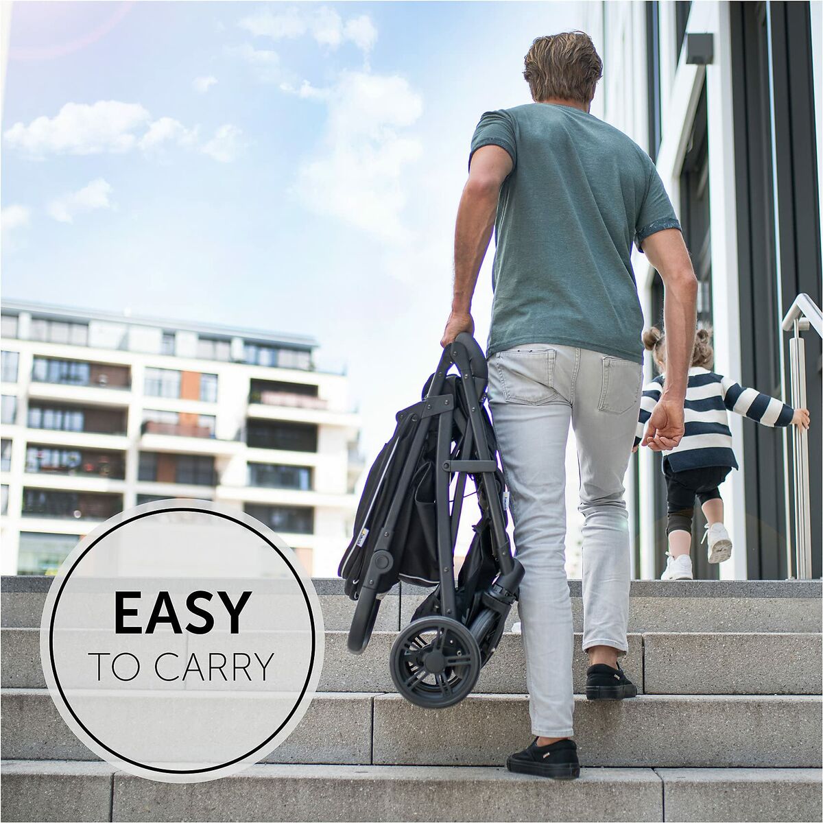 Poussette pour bébé Hauck Gris - Babycute