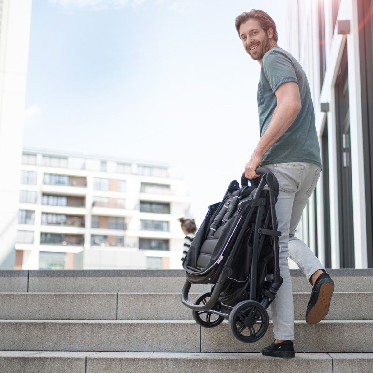 Poussette pour bébé Hauck Noir - Babycute