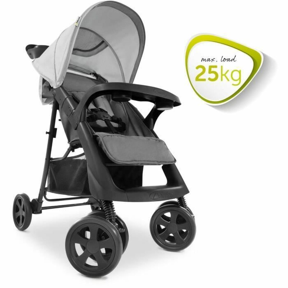 Poussette pour bébé Hauck Noir Gris - Babycute