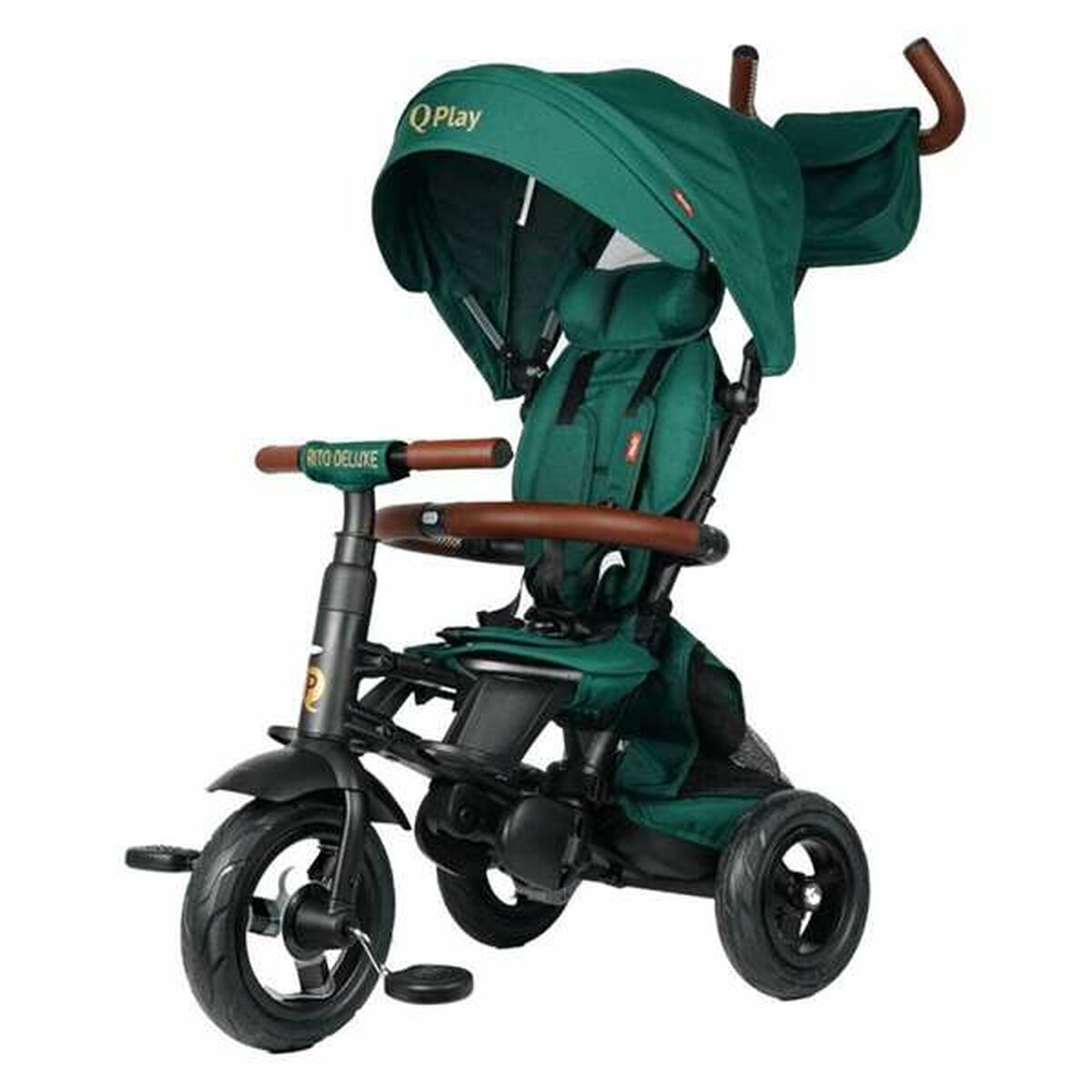 Poussette pour bébé Ocio Trends New Rito Star Deluxe Tricycle Vert - Babycute