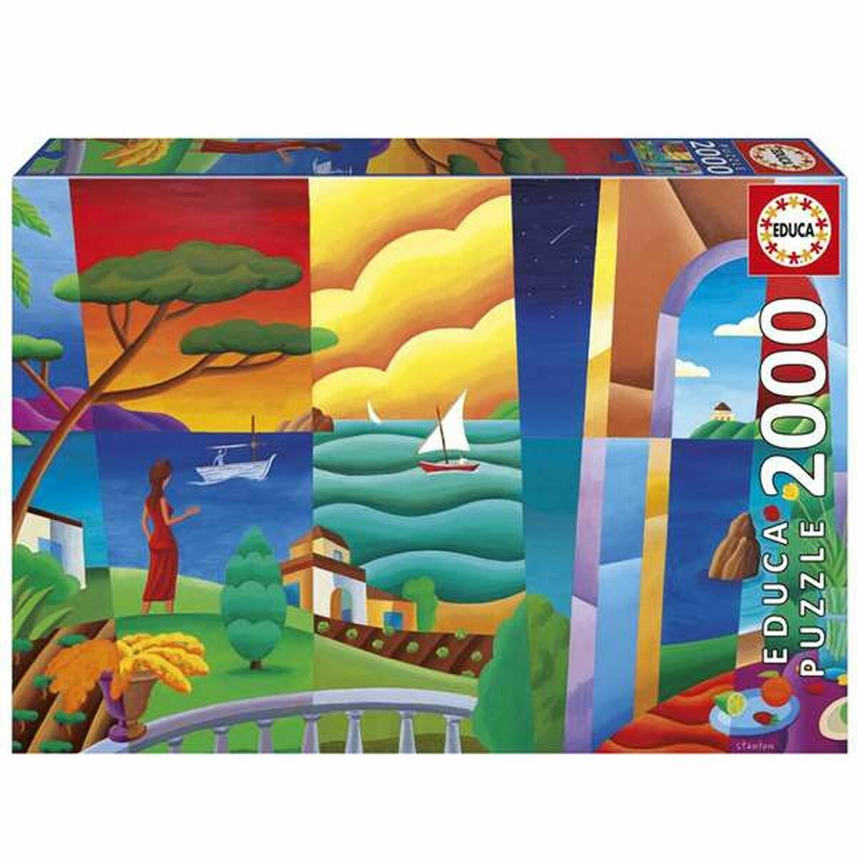 Puzzle Educa Penélope Awaits 2000 Pièces - Babycute