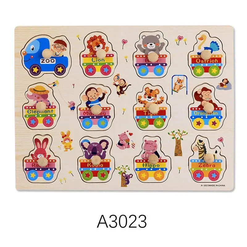 Puzzle en bois Bebe - Babycute