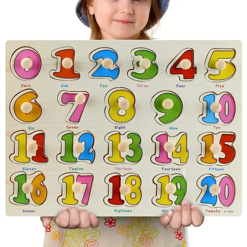 Puzzle en bois Bebe - Babycute
