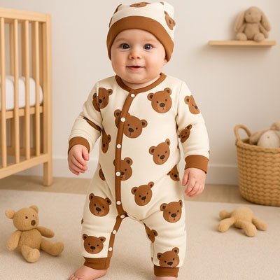 Pyjama bébé garçon | Coton Bio Confort - Babycute
